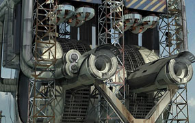<br>732幅科幻游戏动漫CG人物场景末日废土建筑机械美术绘画素材